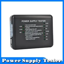 ПК компьютер Электрический тестер проверки светодиодный 20/24 Pin для PSU ATX SATA HDD метр измерения для ПК Compute 12 V 5 V 3,3 V
