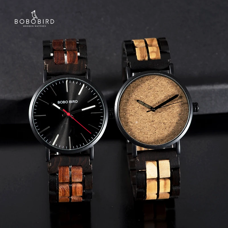 

relogio masculino BOBO BIRD 2019 New Design Simple Stylish Men Watch Accept Customized Wooden Gift Box