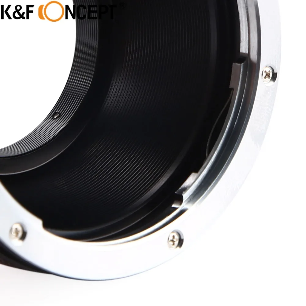 Адаптер K & F для объектива камеры EOS Nikon1 алюминиевое кольцо Canon EF Micro V1/J1 Boby|adapter