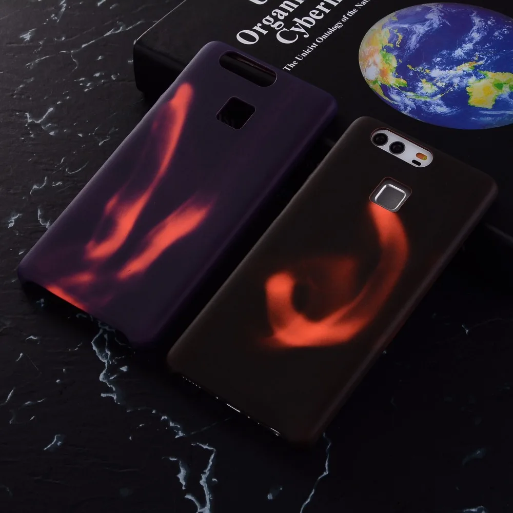Ins Hot Heat Induction Newest Fashion Thermal Sensor Temperature Variation Case For Huawei P9 Lite | Мобильные телефоны и