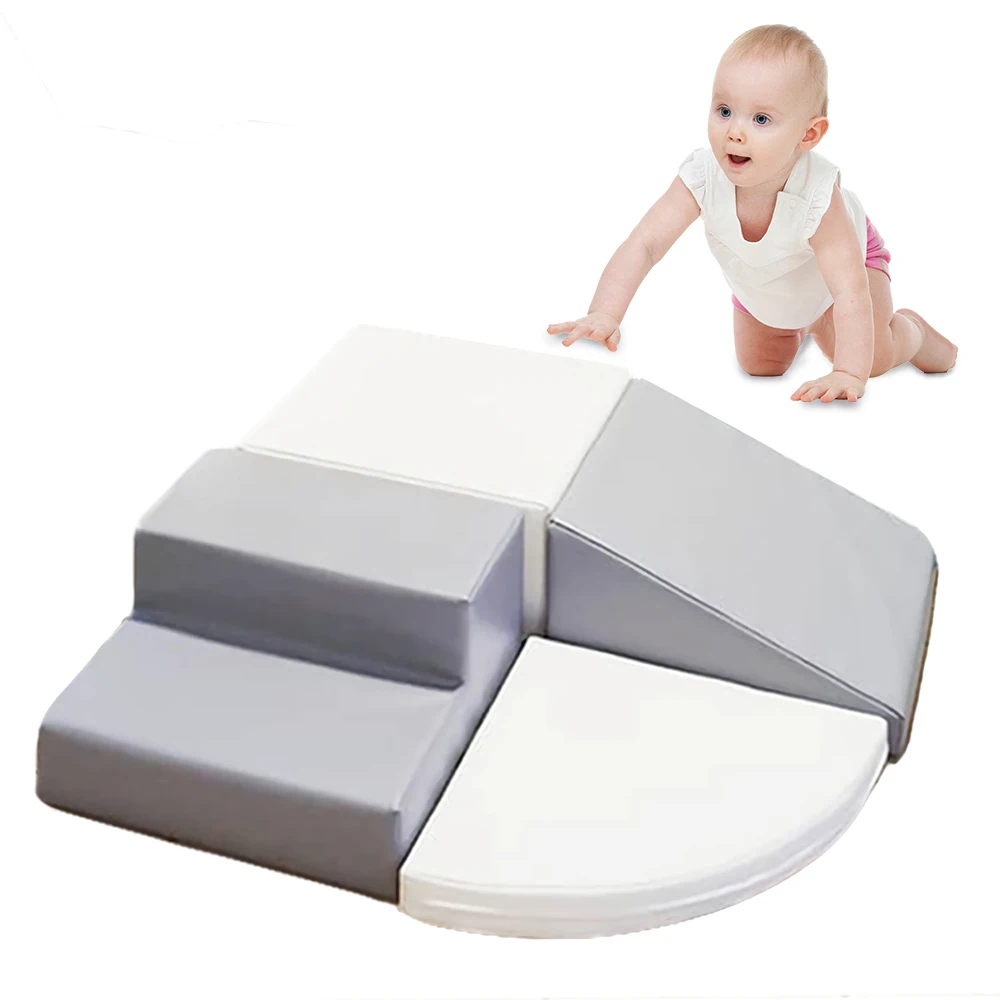 

Baby Gyms Motor Skills Early Learning Develop Foam Play Set Climb Crawl Kids Toddlers Slide Stage Corner Structure Preschool Toy