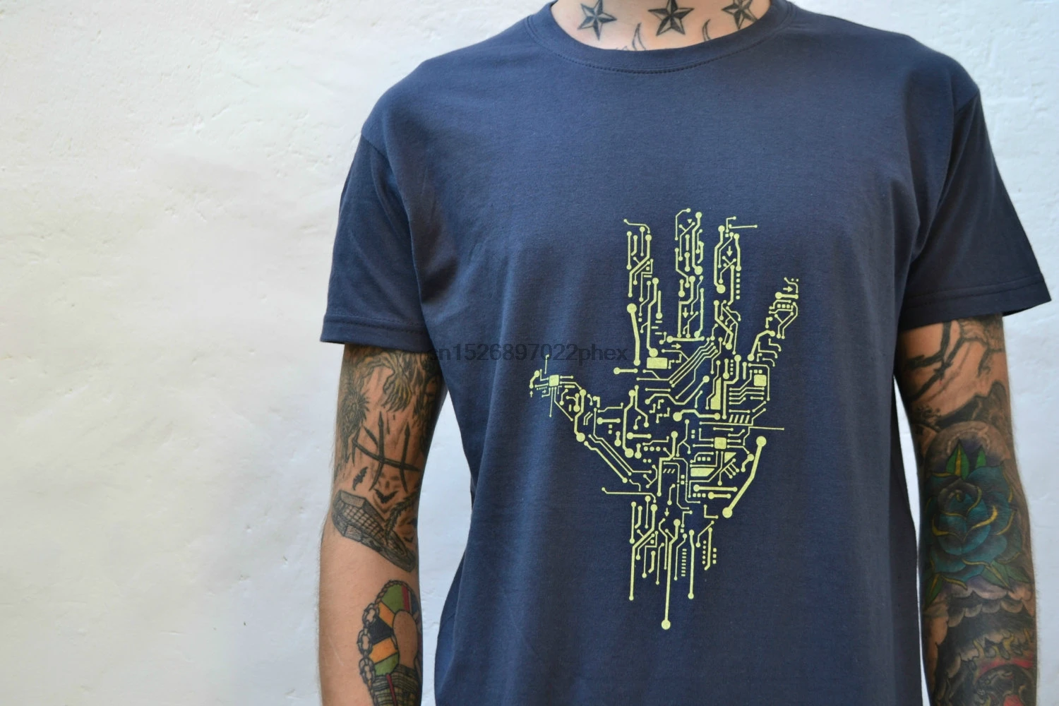 

Geek Computer Circuit Board T-Shirt Nerd Geek Tshirt Gift Mens Tech Gift Silkscreen Hand Printed Screen Print T-Shirt