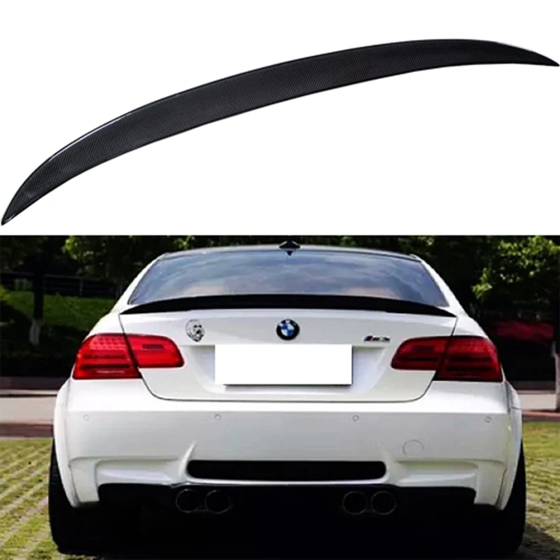P Style For BMW E92 Spoiler 3 Series 2 Door E92 M3 & E92 Coupe Carbon