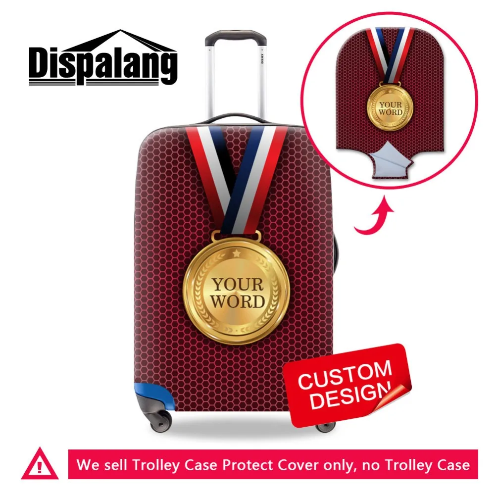 dispalang-travel-on-road-luggage-protective-cover-for-women-custom-name-engraved-in-medals-trolley-case-dust-cover-for-baggage