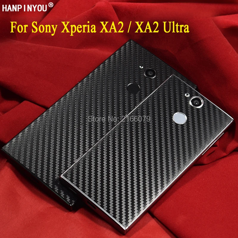

For Sony Xperia XA2 5.2" / XA2 Ultra 6.0" Dual New 360 Degree Full Body Decal Skin 3D Carbon Fiber Phone Protective Sticker Case