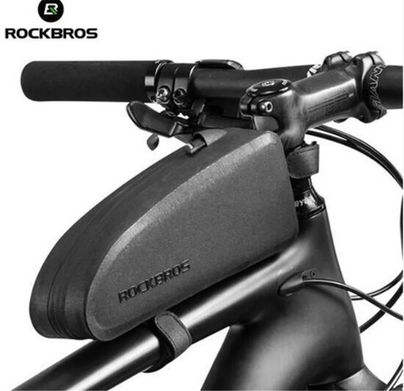 

ROCKBROS Waterproof Bike Bag Cycling Top Tube Frame Bag Large Capacity Cycling MTB Road Storage Shockproof Bicycle Accessories