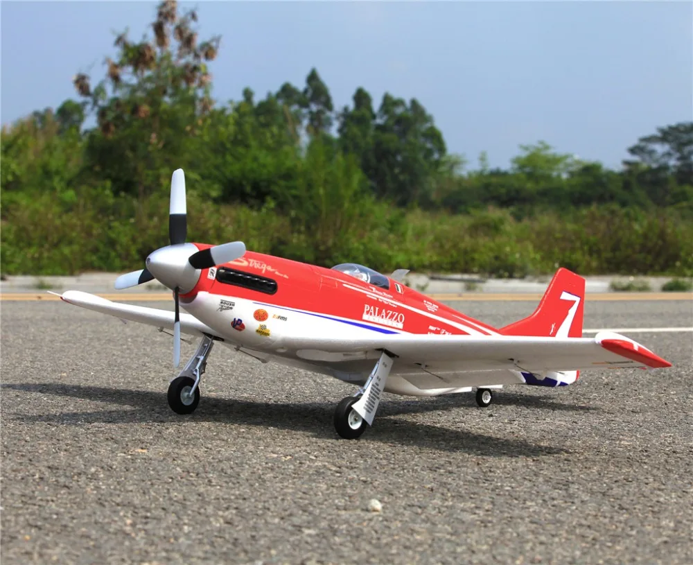 FMS 1100 мм 1 м P 51 P51 Strega 6CH 4S с втягивающимися высокоскоростными гоночными RC