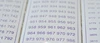 Oneroom – autocollants de numéro de fil dentaire, autocollant de numéro DMC, autocollants avec numéros DMC 447 + 36 métalliques ► Photo 2/3