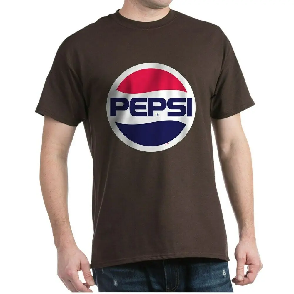 CafePress Pepsi 90S футболка с логотипом из 100% хлопка (127039120) | Мужская одежда