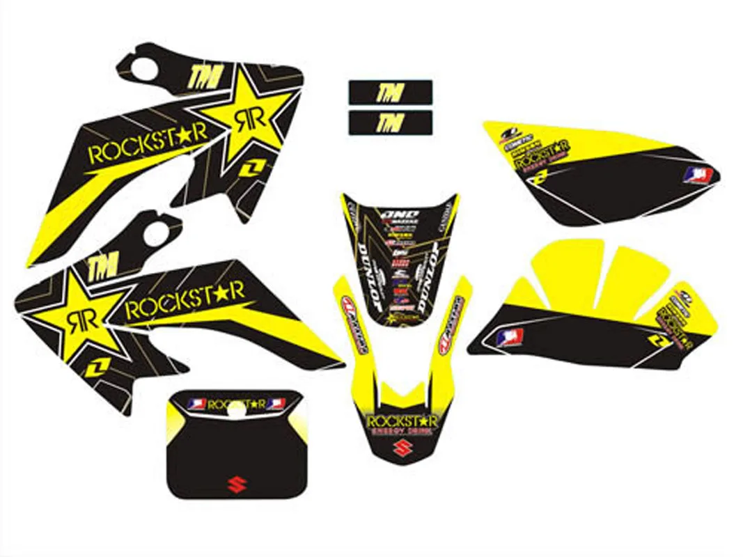 TDR 3m Graphics Kit Decals Sticker for Honda Moto Dirt Pit Bike Parts XR CRF50 Brand New Free
