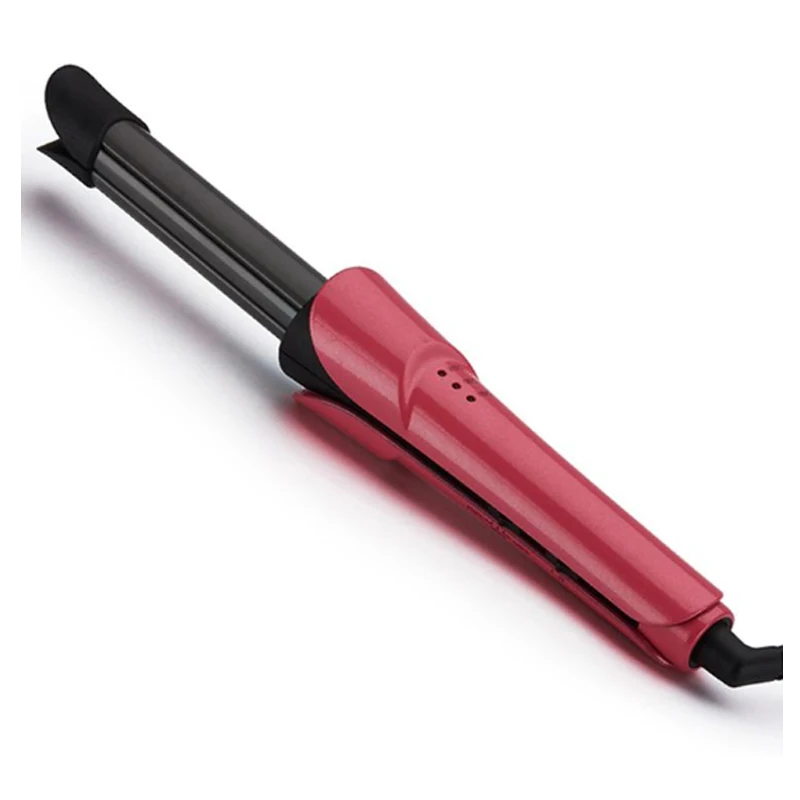 

CHJ-3316 Hair Curling Iron Pink Hair Curler Ceramic 170C-210C Curling Wand Dual Voltage Hair Tongs Waves Curling Iron Machine
