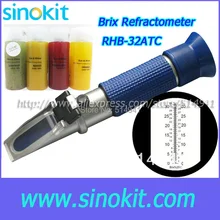 Brix синий рефрактометр с рукояткой RHB-32ATC синяя ручка