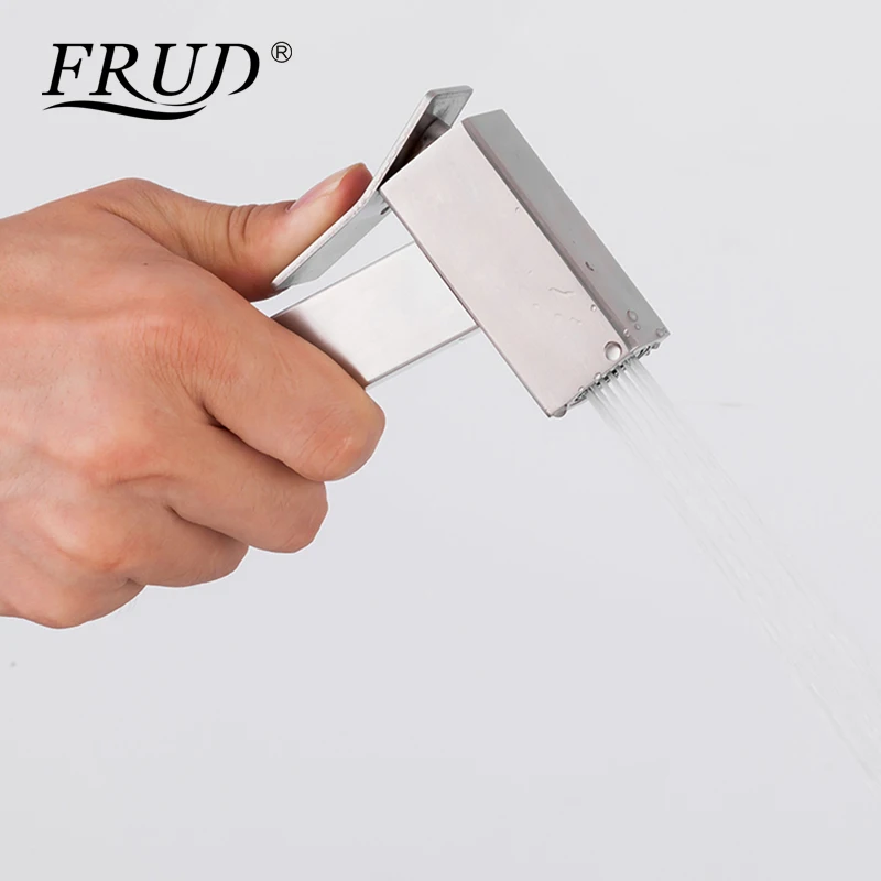 

FRUD Bidet Faucets Stainless Steel Bathroom Shower Tap Bidet Toilet Sprayer Bidet Toilet Washer Mixer ducha higienica Y50008