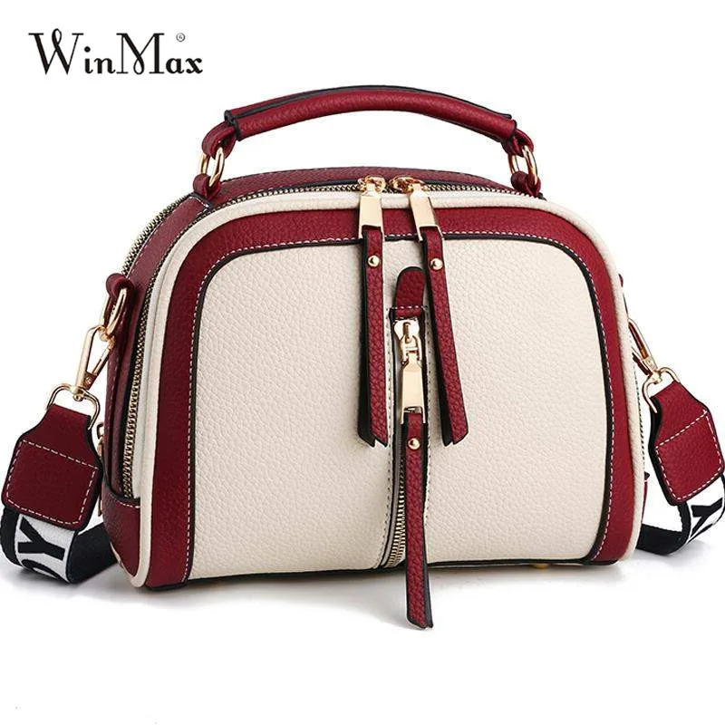 Winmax роскошные сумки дамы лоскут Форма дизайнер Crossbody сумки для девочек Женский Сумка Для женщин сумка Bolsa Feminina