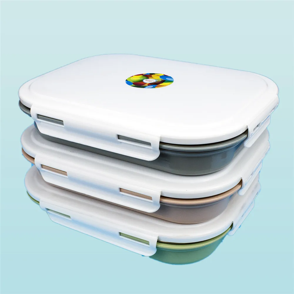 Stainless Steel Insulated Lunch Box Japanese Split Lunch Box Convenient