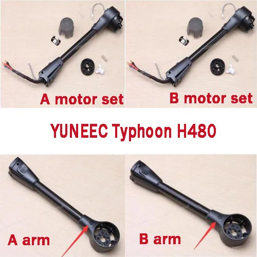 

YUNEEC typhoon H480 RC Quadcopter spare part arm factory accessories motor arm