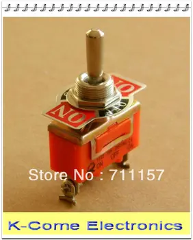 

Silver Contacts Good Quality 12mm Screw Hole 3-Pin SPDT ON-OFF-ON Toggle Switch 15A 250V 3 Screw Terminals Free Shipping