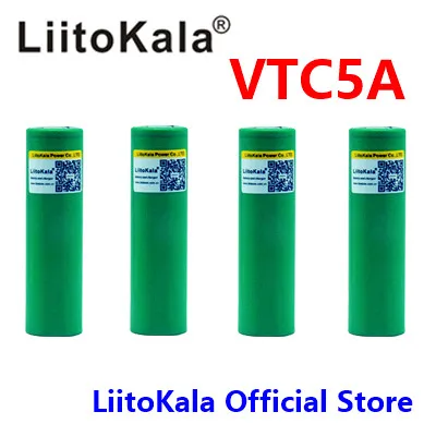 4 шт. батарея liitokala 3 6 В 18650 US18650 VTC5A 2600 мАч с высоким потоком 40А|battery a|battery for sonybattery |