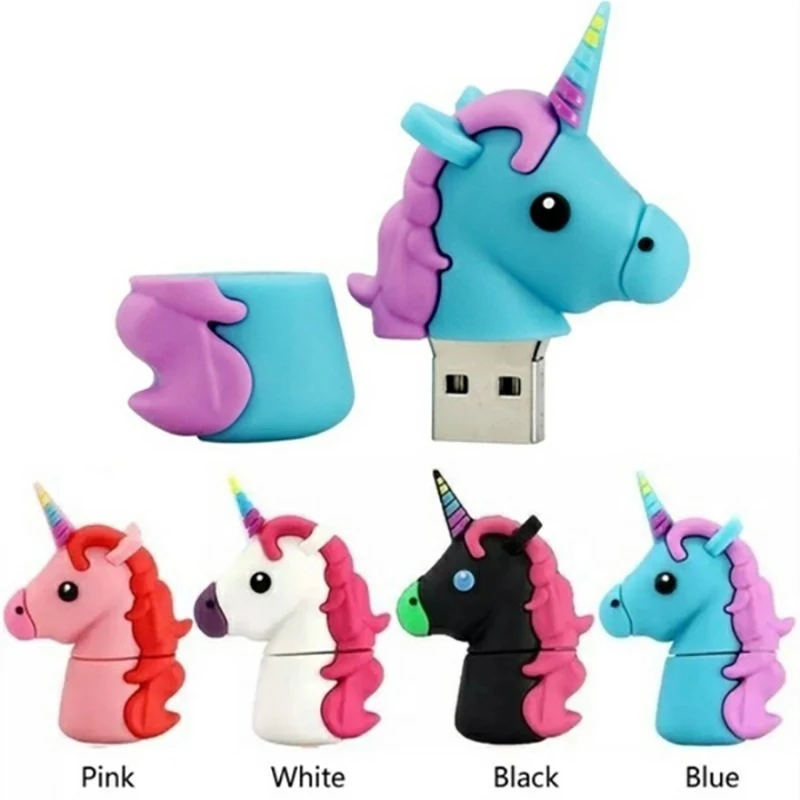 

Horned horse type USB 3.0 32GB 64GB usb flash drive 128GB pendrive 16GB 8GB pen drive u disk flash memory stick free converter