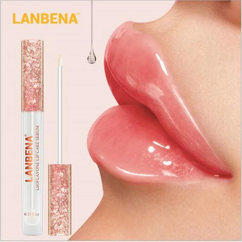 LANBENA для губ увеличитель для увеличения губ увеличитель для губ Увеличение губ для губы пухлые сыворотка маска Увлажняющий бальзам для ухода