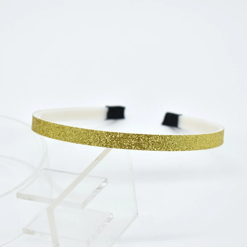 

1Pcs Children Novelty Plastic Hairbands Glitter Sequins Headband Gradient Color Pattern Hairband Girls Headbands