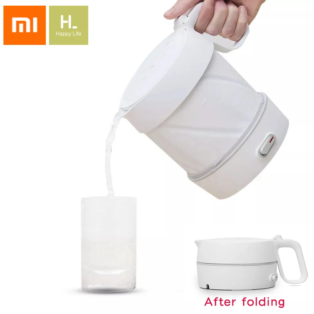 

Original Xiaomi HL Folding Electric Kettle 1L Handheld Heating Electric Water Kettle Auto Power-off Protection Travel Kettle