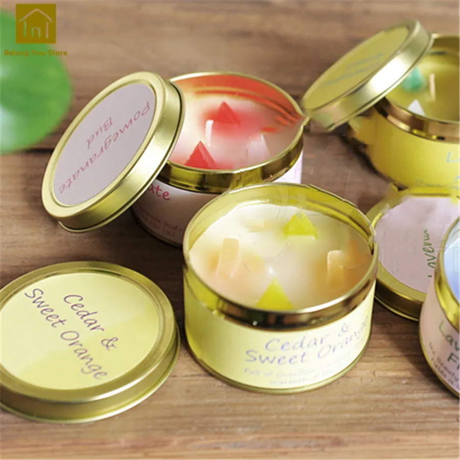 Flameless Decoration Scented Candle Jars Lid Kokulu Mumlar Spark