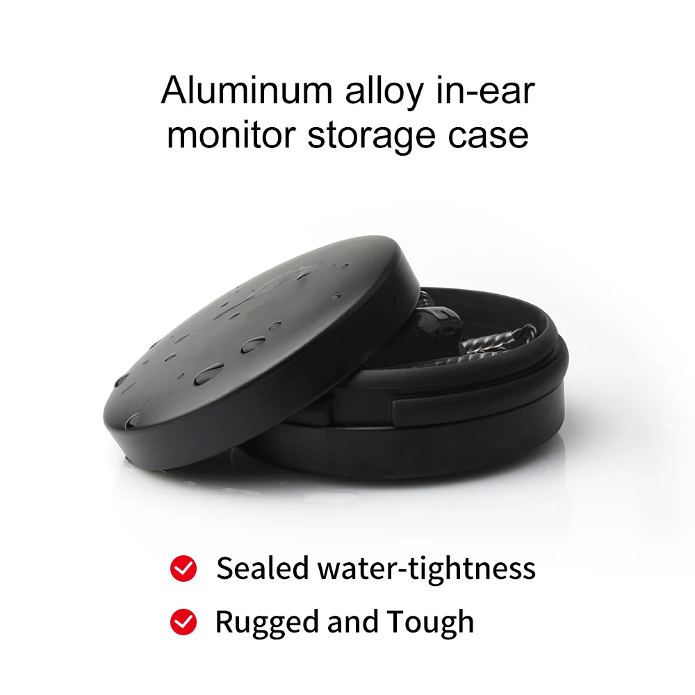 Opansten Premium Aluminum Alloy Waterproof Earphone Storage Case