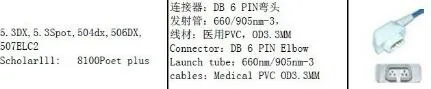 10 шт./лот совместимый для CSI 6PIN MEDAPLAST одноразовый датчик SPO2 Пульсоксиметр Spo2 зонд кабель и датчик ПВХ