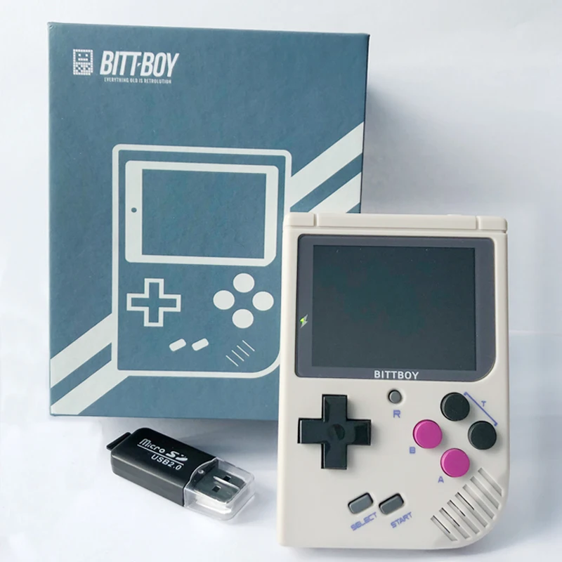 Игровая консоль для видео портативные игровые плееры BittBoy V3.5 + 32 ГБ карта Ретро