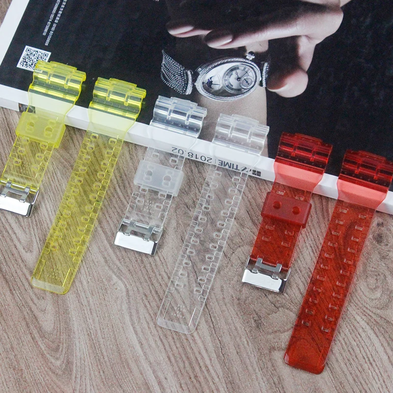 Men's Watch Accessories GA110 Series Strap Case for GSHOCK Resin Transparent Strap GD 120 GA 100 GA 110 GA 100C Waterproof Strap Men's Watch Accessories GA110 Series Strap Case for GSHOCK Resin Transparent Strap GD 120 GA 100 GA 110 GA 100C Waterproof Strap