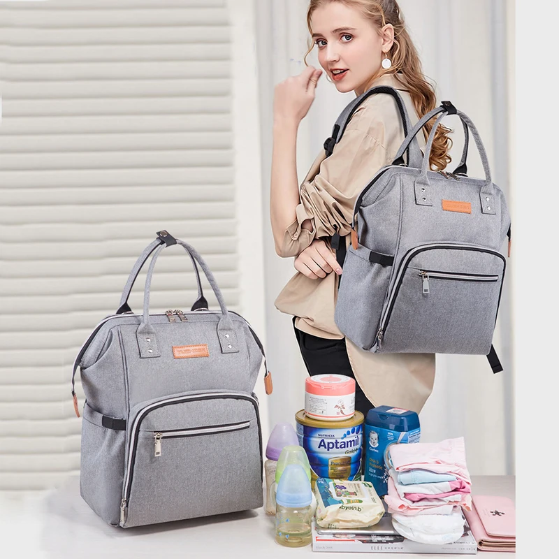 

Multi-function Diaper bag stroller Travel backpack mommy bag Maternity High capacity nappy wet bag for moms baby care wheelchair