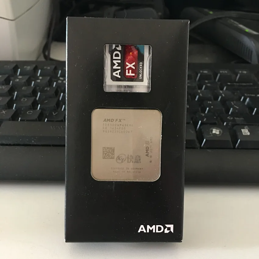 

AMD FX-Series FX-8300 Boxed FX 8300 Octa Core AM3+ CPU Stronger than FX8300 FX 8300 100% working properly Desktop Processor