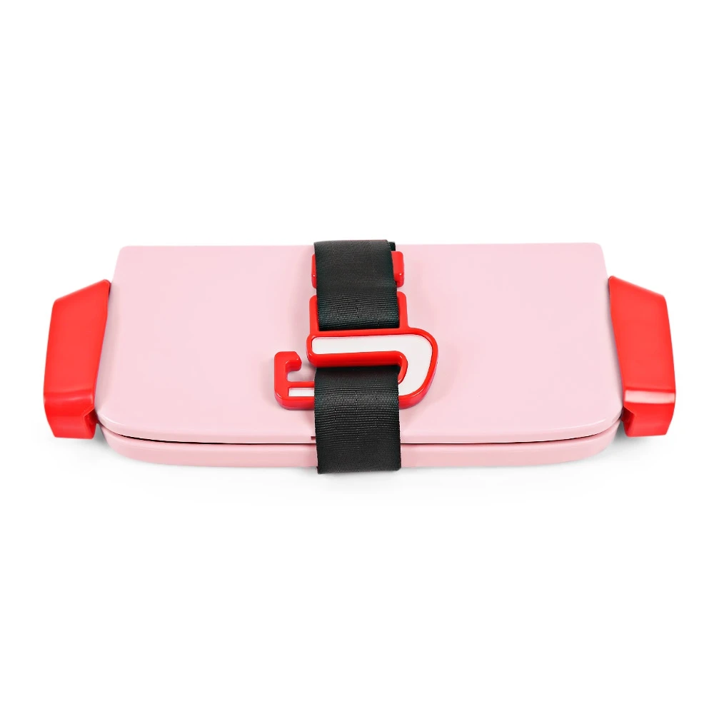 Portable Foldable Children Kids Safety Booster Car Seat Adjustable Strap Car Seat Harness Pad Cushion Toddlers Kids Safe Seats (2)