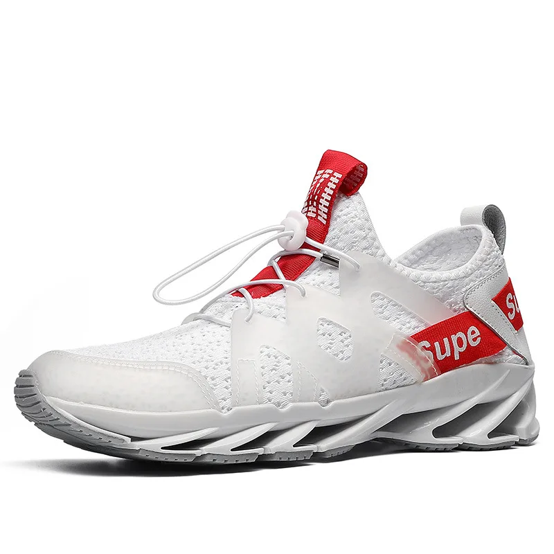 

New Arrival Shock Absorbing Blade Front Running Shoes Men and Women Spring Warrior Light Non-slip Supe Sports Sneakers Zapatos