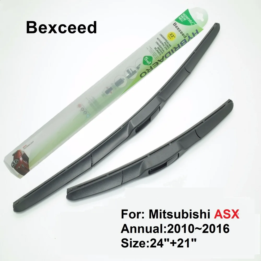 Bexceed of Car Windshield Hybrid Wiper Blade For Mitsubishi ASX. Size