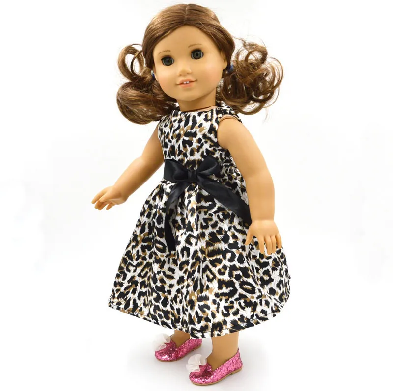 Горячая Распродажа, кукольная одежда, 15 стилей, юбка с бантом, узоры для 18 дюймов, американская кукла и 43 см, кукла для рождения, для поколения, игрушки для девочек