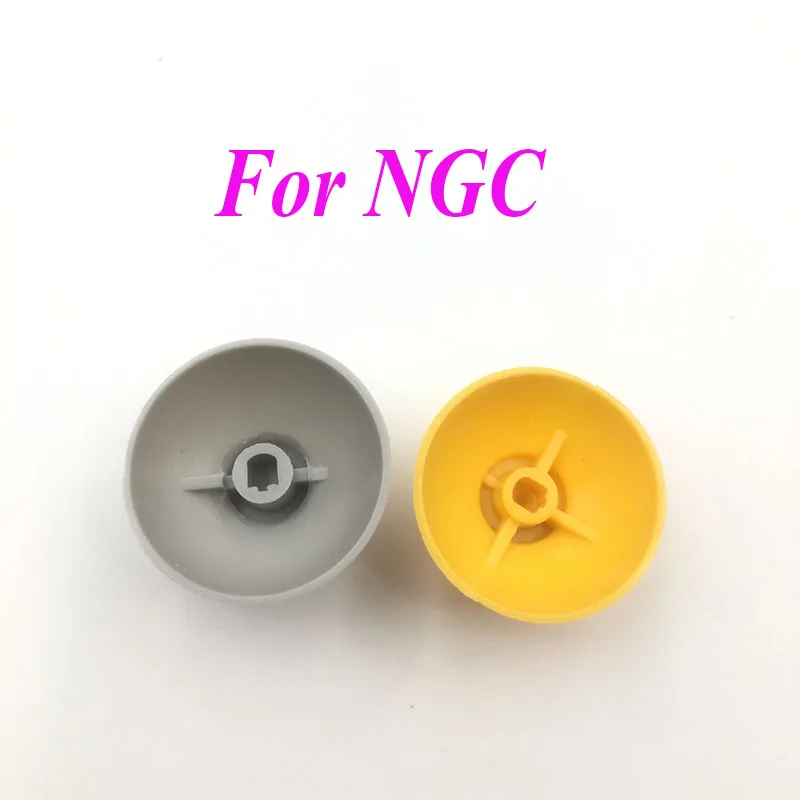 

500PCS Replacement For Nintendo Game Cube Left Right Thumbstick Thumb stick Cap for NGC Controller Button
