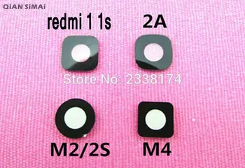 

QiAN SiMAi For xiaomi 1 2 3 4 5 2A Mi4 Mi2 Mi3 2S mi6 for redmi note 2 note 4 3 New Rear Camera Glass Lens Cover Repair Parts