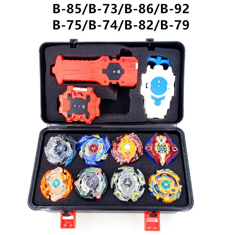 Tops Set Launchers Beyblade Toys B-131 B-122 B-130 Toupie Metal God Burst Spinning Top Bey Blade Blades Toy bay blade bables - Цвет: SNH-PT-7