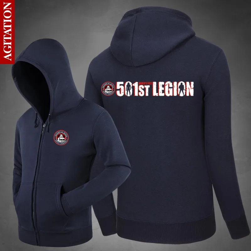 Star Wars 501st Legion Hoodie With Fleece Cosplay Costume (2)