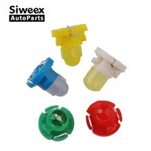 10 шт. T4.2 светодиодный COB 1 SMD Автомобильная световая приборная панель, намоточный светильник Предупреждение льный индикатор, светильник, интерьерный светильник, Нео клиновой светильник, DC 12V