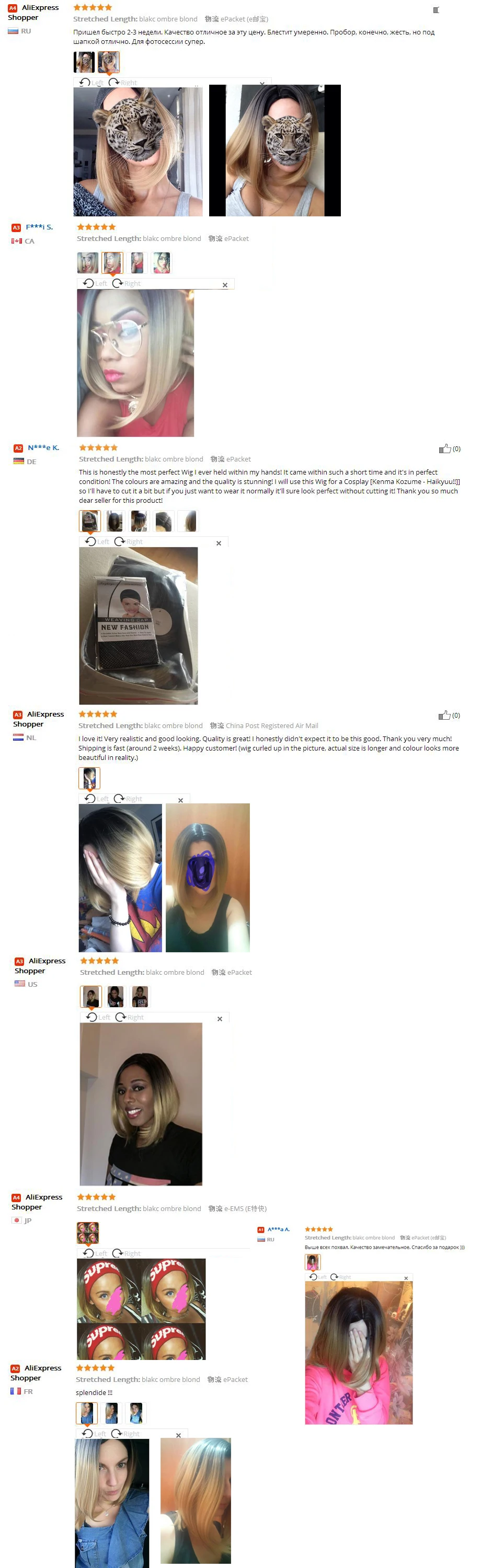 blonde wigs