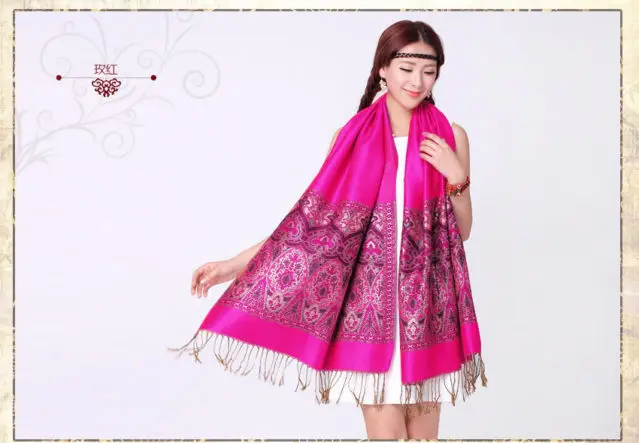 Модная шаль богемная бахрома Женская кашемировая пашминовая шаль шарф шаль