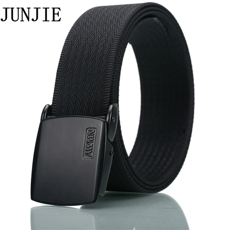 High Quality Male Canvas Belt Outdoor Anti Slip Wearable Nylon Waist