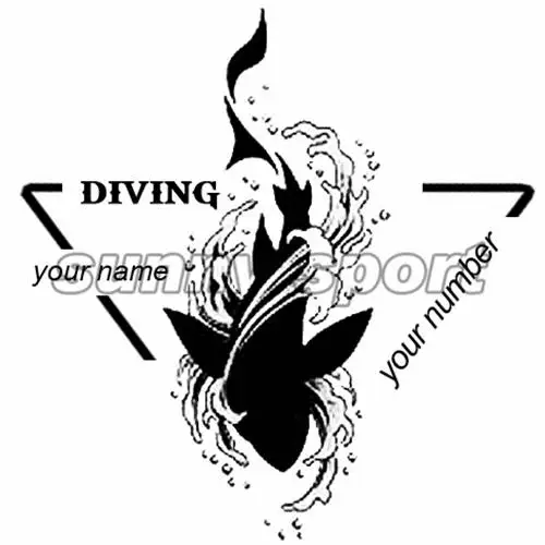 Использовать для дайвинга дневник Дайвинг печать divemaster DM Diver использовать мультфильм морской биологический узор имя Дайвинг padi номер может быть добавлен - Цвет: 01