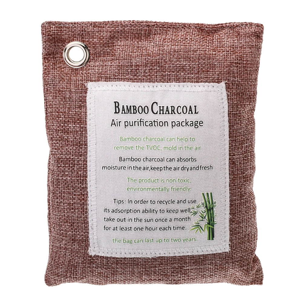 

Bag Car Captures Fragrance Bamboo Charcoal Natural Odor Eliminator Chemical Free Absorber Air Purifying