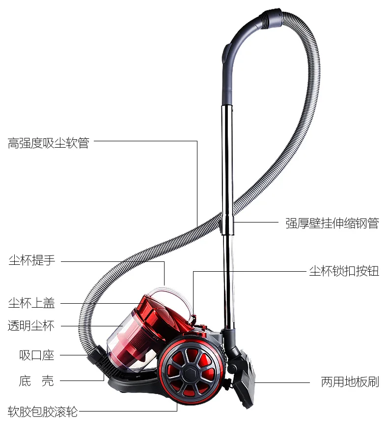 AXW-828 пылесос высокой мощности бытовой ручной пылесос крепкий без поставок пылесос