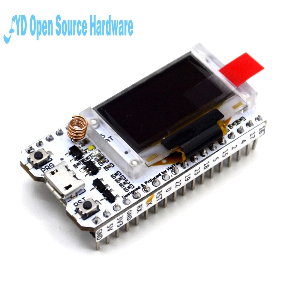 5 шт. 868 МГц/915 МГц LoRa ESP32 синий oled Wifi SX1276 модуль IOT макетная плата с антенной для Arduino