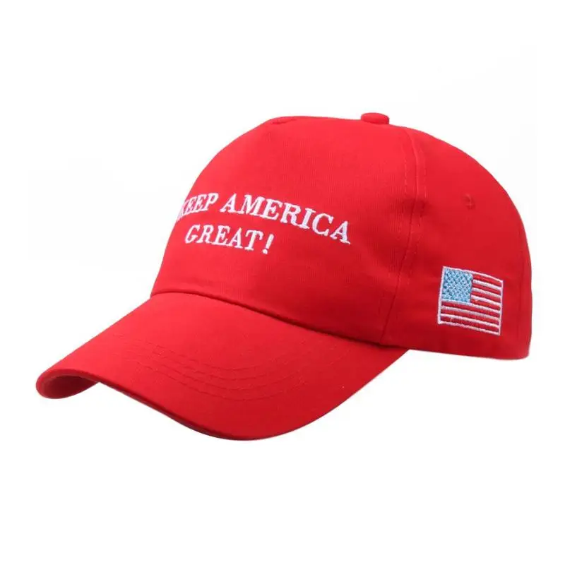 Шапка Дональда Трампа Make America Great Again шляпа в стиле партии США регулируемая
